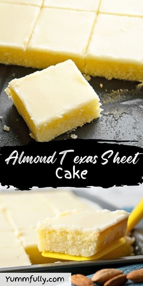 Try the irresistible sweetness of Almond Texas Sheet Cake, a delightful dessert that combines the rich flavors of almonds and a moist, tender cake. Click here for more mouthwatering recipes that will satisfy your sweet cravings. Almond Texas Sheet Cake, Almond Sheet Cake, Texas Sheet, Texas Sheet Cake, Sweet Cravings, Sheet Cake, Almond, Texas, Dessert