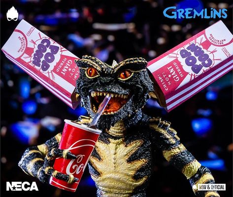 Gremlins Movie Night Food, Gremlin Movie, Gremlin Car, Gremlins Movie, Horror Classics, Movie Night Food, Nostalgic Childhood, Puppet Master, Bar Scene