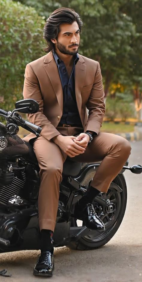 Monochromatic Suit Men, Coat Pant For Men Suits Wedding Mens Fashion, Blezars For Men Wedding, Haroon Kadwani, Suit For Men Wedding, Stylish Mens Suits, Prom Suit, Brown Suit, Formal Men Outfit