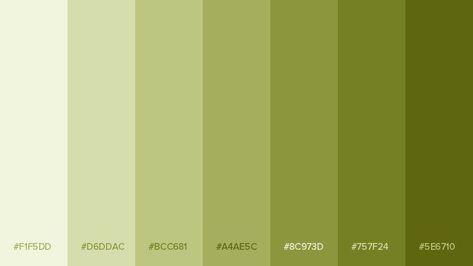 Soft Green Color Palette, Color Names Chart, Hex Color, Hex Color Palette, Color Palette Challenge, Palette Design, Color Schemes Colour Palettes, Green Palette, Paint Color Palettes