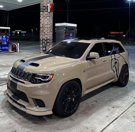 Durango Hellcat, Srt Jeep, Jeep Srt8, Jeep Grand Cherokee Srt, Dodge Muscle Cars, Dream Cars Jeep, Cool Sports Cars, Street Racing Cars, Classy Cars