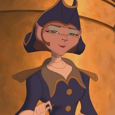 Captain Amelia - Alien Species Wiki - Aliens, UFOs, Space aliens Treasure Planet Captain Amelia, Treasure Island Characters, Captain Amelia, Image Girly, Anastacia Disney, Disney Challenge, Disney Treasures, Disney Wiki, Emma Thompson