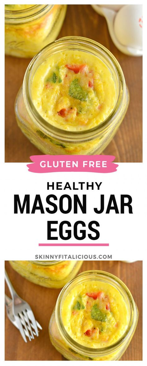 Make Ahead Eggs, Mason Jar Eggs, Meal Prep Ideas Healthy, Breakfast Meal Prep Ideas, Mason Jar Breakfast, Packed Breakfast, 2023 Recipes, Prep Breakfast, 2b Mindset