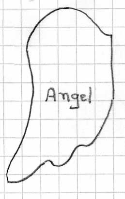 Angel Wing Pattern, Angel Wing Crafts, Diy Angel Wings, Wing Pattern, Diy Angels, Angel Costume, Angel Crafts, Heart With Wings, Fairy Angel