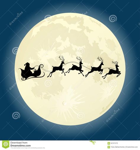 Santa And His Sleigh Drawing, Santa Claus Sleigh Illustration, Santa Claus Sleigh Drawing, Santa Sleigh Art, Santa And Sleigh Silhouette, Santa Sleigh Painting, Santas Sleigh Drawing Easy, Santa Claus Silhouette, Santa Claus Illustration Cute