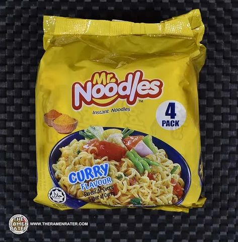 #4619: Mr. Noodles Instant Noodles Curry Flavour - Bangladesh Soft Egg, Fish Ball, Instant Noodle, Instant Noodles, Mung Bean, Bean Sprouts, Crushed Red Pepper, Noodle Recipes, Meat Free