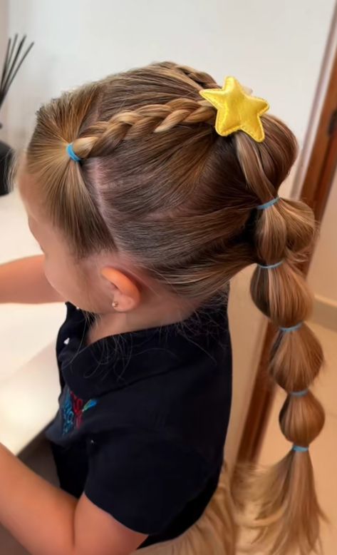 Holiday Hairstyles For Kids, School Hairstyles Easy For Kids, Girls Hairdos, Eva Hair, Cute Toddler Hairstyles, Girly Hairstyles, Easy Little Girl Hairstyles, Girl Hair Dos