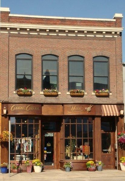 Office Elevation, Country Apartment, Montana House, Downtown Lofts, Kalispell Mt, Town Building, Storefront Design, Building Renovation, Brick Architecture