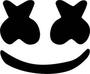 Tooth Template, Marshmello Face, Marshmallow Face, Marshmello Dj, Marshmello Wallpapers, Dj Marshmello, Baby Spiderman, Face Template, Mask Template