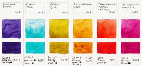 Qor Watercolor Palette, Qor Watercolor, Painting With Alcohol, Jane Blundell, Best Acrylic Paint, Watercolor Swatches, Watercolour And Pencil, Watercolor Branding, Art Learning