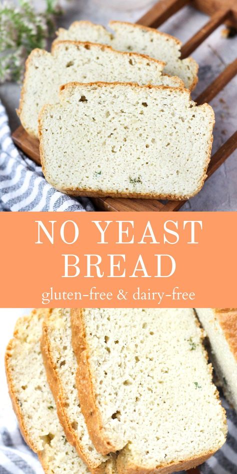 My Paleo Garlic Herb Bread is easy to make, doesn't require yeast, and uses only a few simple ingredients like almond flour, eggs, and coconut milk! Not only is it healthy, but it also has the perfect "bread-like" consistency. I've tried other bread recipes in the past, but they required yeast or ingredients I didn't have on hand. This is the easiest recipe, and you probably have all of the ingredients in your kitchen already! Gluten Free Bread Recipe Easy No Yeast, Homemade Gluten Free Bread With Almond Flour, Paleo Bread Recipe Easy, Gluten Free Naan Bread No Yeast, Gluten Free Vegan Bread No Yeast, Best Paleo Bread Recipe, Coconut Flour Bread No Eggs, Easy Paleo Bread, Garlic Herb Bread