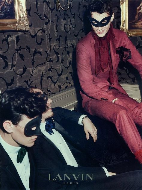 Masquerade Ball Men, Masquerade Ball Outfits, Mask Ball, Masquerade Ball Party, Ball Aesthetic, Lanvin Men, Masked Ball, Venetian Masquerade, Masquerade Party