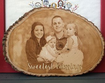 Sweenks Custom Laser Engraving by SweenksCustomLaser on Etsy Lézervágott Fa, Wood Laser Ideas, Wood Tree Slice, Foto Transfer, Laser Cut Wood Crafts, Laser Engraved Ideas, Laser Art, Wood Burning Crafts, Laser Cnc