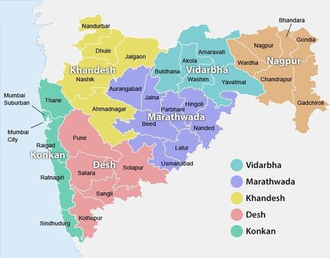 History Geography Polity Economy of Maharashtra Maharashtra Map Full Hd, Physical Map, Geography Map, India Map, General Knowledge Book, History Of India, State Map, Hare Krishna, Civil Engineering