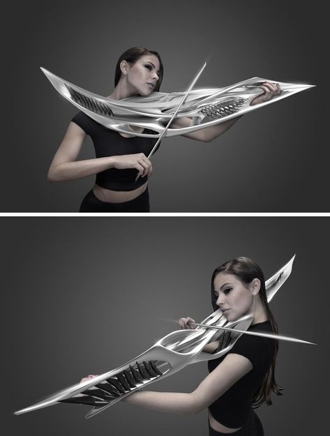 Futuristic Music, Art Musical, Gadgets Technology, 3d Cnc, 3d Street Art, Arte Robot, Gadgets Technology Awesome, High Tech Gadgets, Future Tech