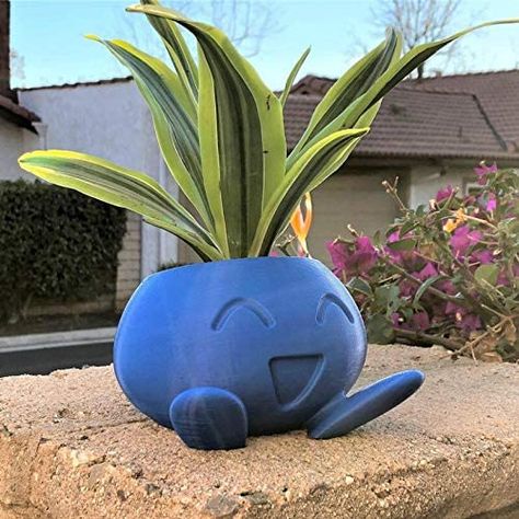 Pokemon Planter, Drukarka 3d, Cactus Planter, Deco Originale, Succulents Indoor, Pot Plant, Small Balcony Ideas, Flower Planters, Cute Pokemon