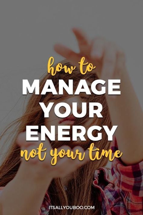 Are you tired of not getting everything done? Wish you could increase your productivity? The secret is out - start managing your energy, NOT your time. Click here to learn how to manage your energy, not time your and boost your productivity. #energy #timemanagement #productivity #productive #time #productivitytips #getitdone #success #motivation #procrastination #lifehack #organization #organize #balance #wellness #wellbeing #worklife #balance #findyourbalance #butfirstcoffee Motivation Procrastination, Worklife Balance, Procrastination Tips, Time Management Strategies, Personal Energy, Energy Management, Career Transition, Productivity Hacks, Cognitive Development