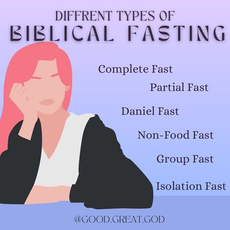 Mary | Biblical Femininity 🦢🕯️🪞 | There are many types of fasting in the Bible, various reasons for fasting, and different lengths of fasts. All are important and good to… | Instagram Different Types Of Fasting In The Bible, Types Of Fasting In The Bible, Fasting Meditation, Fasting In The Bible, Christian Fasting, Types Of Fasting, Biblical Fasting, Biblical Femininity, He First Loved Us