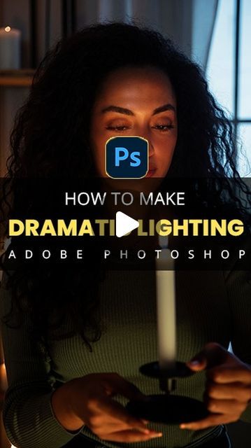 Design Master on Instagram: "How to make dramatic lighting in Photoshop! #photoshop #tutorial #design #graphic #adobe #adobephotoshop #graphicdesign #learn #skill #short #viral #viralvideos #viralreels #trending #trendingnow #photography #usa #uk #client #photoshoptutorial #photoshopedit #photoshopart #light #effect #tips #for #foryou #fypシ" Adobe Photoshop Tutorial, Photoshop Tutorial Design, Dramatic Lighting, Graphic Design Lessons, Design Master, Photoshop Art, Adobe Photoshop Lightroom, Photoshop Editing, Photoshop Lightroom