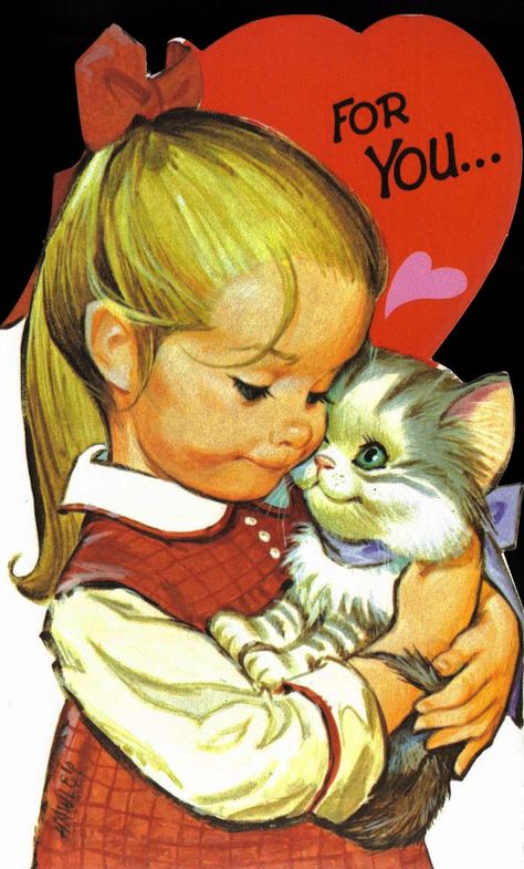 American Greetings Cards, Old Cards, Vintage Valentine Cards, Retro Valentines, My Funny Valentine, Picture Illustration, American Greetings, Vintage Birthday, Vintage Greeting Cards