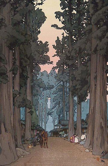 Hiroshi Yoshida, Images D'art, Woodcuts Prints, Art Japonais, Japanese Woodblock Printing, Japanese Painting, Japan Art, Japanese Prints, Woodblock Print