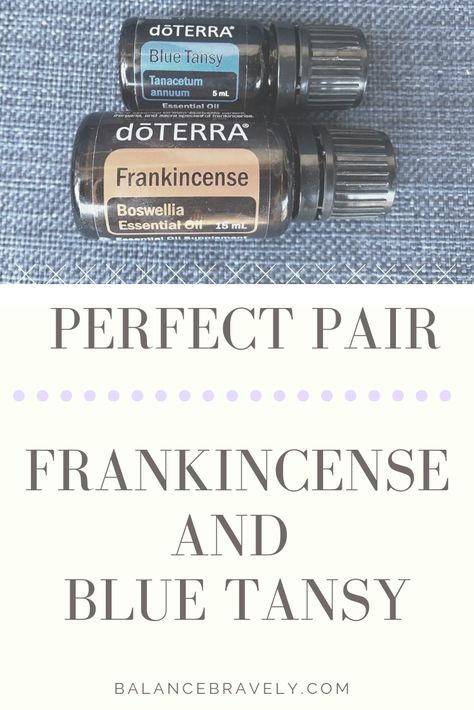 Learn why doTERRA Frankincense essential oils pairs so perfectly with their Blue Tansy essential oil. Health benefits individually and paired together. #HealthySkin #EmotionalHealth Doterra Blue Tansy, Blue Tansy Essential Oil Benefits, Why Doterra, Frankincense Essential Oil Doterra, Crunchy Stuff, Blue Tansy Essential Oil, Doterra Frankincense, Essential Oil Roller Bottle Recipes, Smelling Candles