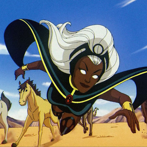 x-men '97 icon. xmen. marvel animation. storm. Storm Pfp Xmen, X Men 97 Storm, X Men 97, Storm Xmen 97, Storm Xmen Art, Storm Xmen, Storm Art X-men, Women Villains, Xmen Comics