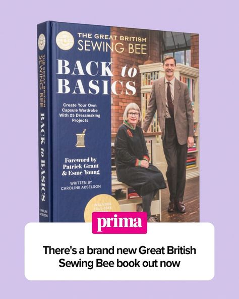 Calling all Sewing Bee fans! ‘The Great British Sewing Bee: Back To Basics book’ is out now. ⁣ The book was written to guide you through every step of your sewing adventure, from mastering the essentials of operating a sewing machine to crafting garments. Perfect for those who've found inspiration in the show and are itching to start their own sewing journey. Tap the link in our bio to buy your copy today. Happy sewing! 📷 @britishsewingbee British Sewing Bee, Great British Sewing Bee, Bee Book, Sewing Bee, Back To Basics, Great British, Dressmaking, Sewing Machine, Tap