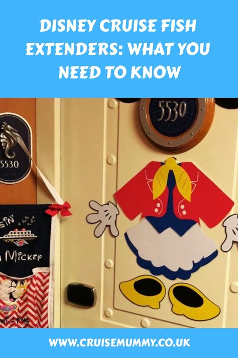 Disney Cruise Fish Extenders: What You Need To Know Disney Cruise Fish Extender Gift Ideas, Fish Extenders Disney Cruise, Cabin Door Decorations, Fish Extender Gift Ideas, Disney Cruise Fish Extender, Cruise Activities, Usa Drinks, Disney Cruise Ships, Costa Cruises