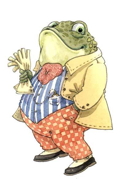 Toad Of Toad Hall Illustration, Kenneth Grahame, Frog Illustration, Frog Pictures, Frog Drawing, Funny Frogs, Frog Art, A Frog, Frog And Toad