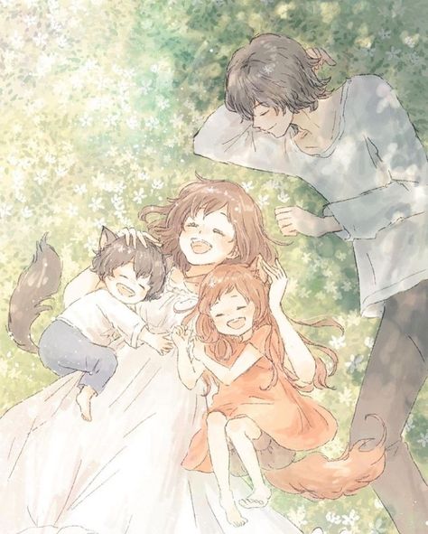 Ookami Kodomo No Ame To Yuki, Wolf Children Ame, Studio Ghibli Fanart, Studio Ghibli Background, Wolf Children, Studio Ghibli Art, Celestial Art, Ghibli Art, Anime Artwork Wallpaper