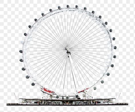 London Ferris Wheel, Ferris Wheel Aesthetic, Eye Png, Motion Ideas, England Aesthetic, Photo Elements, Building Aesthetic, Png Aesthetic, London Eye