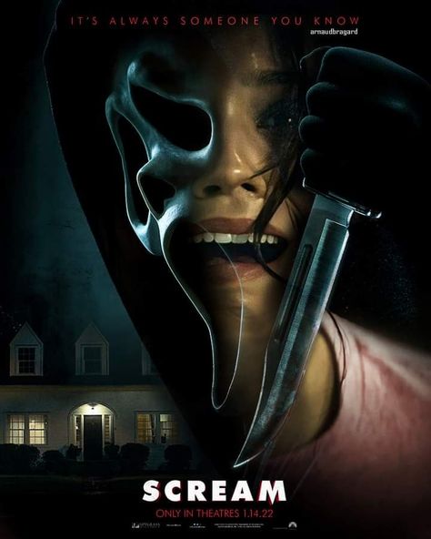 Scream 6 Wallpaper Jenna Ortega, Scearm Movie, Scream Movie Scenes, Scream 5 Wallpaper, Scream 5 Poster, Scream Vi Poster, Scream 6 Poster, Jenna Ortega Scream, Ghostface Wallpaper Aesthetic