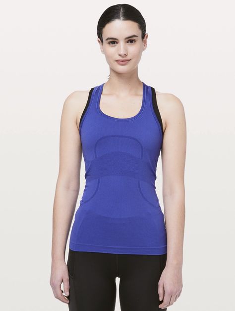 Lazurite/lazurite swiftly tank size 6 Lululemon Align Tank, Lululemon Swiftly Tech, Mesh Tank Top, Running Tank Tops, Swiftly Tech, Lululemon Tank Top, Purple Tank, Pink Tank Top, Lululemon Women