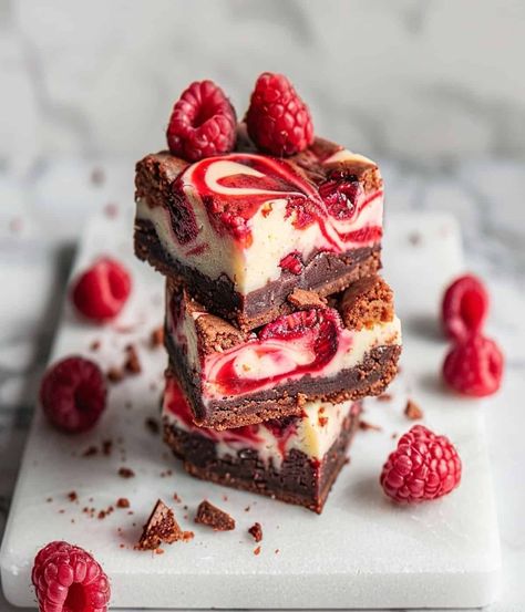 Raspberry Cheesecake Brownies - Bake with Sweetspot Brownies With Peanut Butter Swirl, Raspberry Cheesecake Brownies, Brownies With Peanut Butter, Decadent Brownies, Snicker Brownies, Lemon Raspberry Cheesecake, Cheesecake Swirl Brownies, Raspberry Swirl Cheesecake, Raspberry Brownies