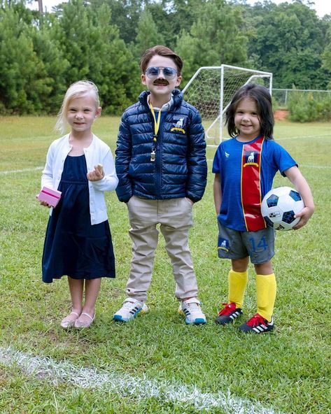 This Mom Dressed Her Kids as Ted Lasso Characters, and Ted's Mustache Is Perfect Ted Lasso Group Costume, Ted Lasso Party, Trick Or Treat Decorations, Halloween Costume 2023, Phil Dunster, Afc Richmond, Most Popular Halloween Costumes, Roy Kent, First Halloween Costumes