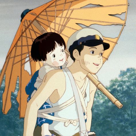 Isao Takahata, Personajes Studio Ghibli, Chihiro Y Haku, Grave Of The Fireflies, Studio Ghibli Characters, Septième Art, Japanese Film, Studio Ghibli Movies, Studio Ghibli Art