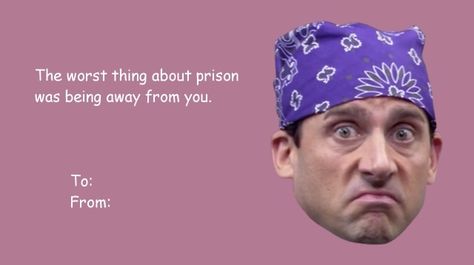 Office Valentines, The Office Valentines, Bad Valentines, Mobile Stickers, Vday Cards, Prison Mike, Funny Valentines Cards, Office Memes, Office Quotes