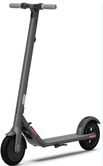 Segway E22/E25/E45 Foldable Electric Scooter, 300W Motor, 13.7-28 Mi Range & 12.4-18.6 MPH, 9" Dual Density Tires, Commuter Scooter, UL-2271 2272 Certified Brand	Segway Color Dark Grey Special Feature	Atmospheric Light, Front Electric Brake + Rear Fender Brake, Ultra Lightweight Weight Limit	220 Pounds Product Dimensions	45.7"L x 16.5"W x 46.1"H Number of Wheels	2 Model Name Ninebot E22/E25/E45 Electric KickScooter Wheel Material Rubber Frame Materia Aluminum Segway Ninebot, Kick Scooter, E Scooter, Cycling Workout, Cruise Control, Outdoor Games, Electric Scooter, Fishing Boats, Special Features