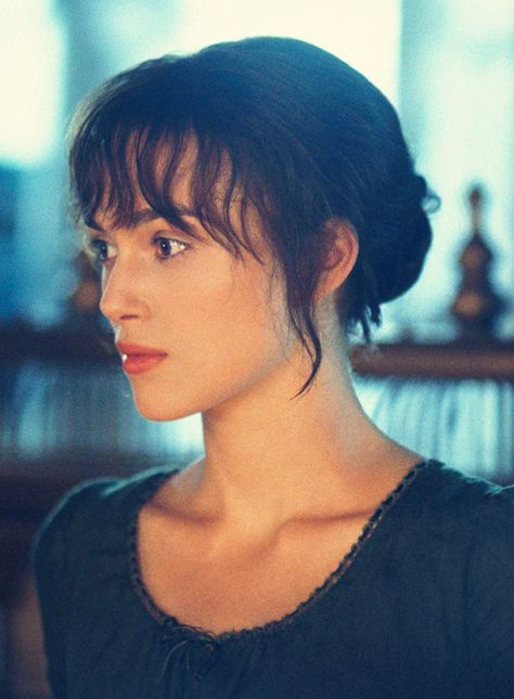 Period Dramas Aesthetic, Keira Knightley Hair, Bang Inspo, Hugh Laughton Scott, Hugh Laughton, Andromeda Black, Pretty Hair Styles, Kiera Knightly, Elizabeth Bennett