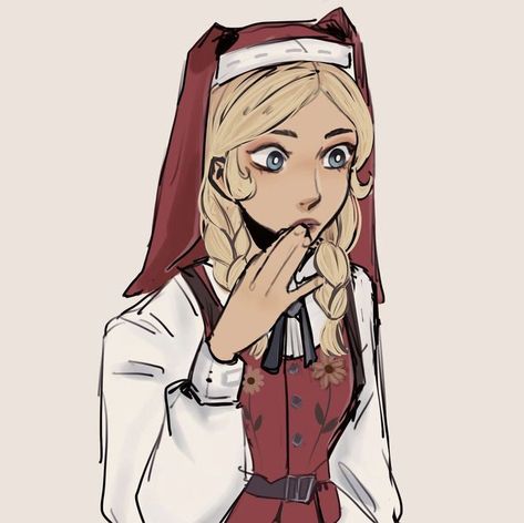 Annie Fanart, Anne Lester, Norton Idv, Idv Characters, 7th Dragon, Armor Clothing, River Park, Identity V, Identity Art