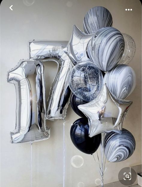 17 Ballon Number, 17 Balloons Number, Hello 17 Birthday, 17th Birthday Quotes, 17 Doğum Günü, 17th Birthday Party Ideas, 18th Birthday Party Themes, 17th Birthday Ideas, Happy 17th Birthday