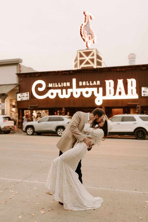 Wyoming Style, Million Dollar Cowboy Bar, Cowboy Bar, Cowboys Bar, Documentary Wedding Photos, Wyoming Weddings, Jackson Hole Wedding, Jackson Wyoming, Film Wedding Photography