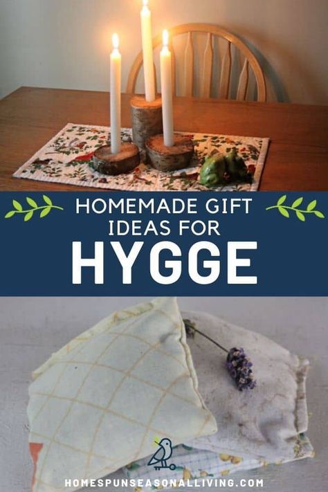 Share your love of seasonal and cozy living with homemade hygge gifts. Get easy and fun ideas for home, body, and other gifts with the curated collection of tutorials on our blog. #diyideas #hygge #homemadegifts Hygge Crafts, Hygge Diy, Homemade Gift Ideas, Hygge Living, Hygge Christmas, Hygge Gifts, Gifts To Make, Spring Pillows, Home Body