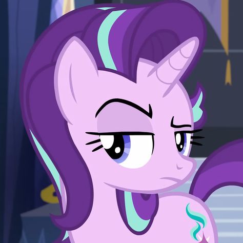 From My Little Pony: FiM S6E21 "Every Little Thing She Does" tags: starlight glimmer, my little pony, mlp icon pfp Starlight Glimmer Pfp, Starlight Glimmer Icon, Mlp Starlight Glimmer, Mlp Starlight, Tt Pfp, Mlp Pfps, Lyra Heartstrings, Mlp Icons, Starlight Glimmer