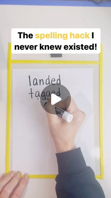 Heidi | Science of Reading Simplified on Instagram: "Ummm why didn’t anyone ever tell me this?!  I’ve been working on this with my son and he picked it up so fast using this jingle! Now he is spelling his words correctly more often!  I learned this from @braintrusttutors and it’s one of my favorite spelling tips ever!  Let me know your favorite spelling hack in the comments👉🏼  #scienceofreading #teachingideas #readingfoundations #iteachsecond  #firstgrade #firstgradeteacher #teachers #iteach #phonics #teachersofinstagram #spellinghack #educationmatters #literacy #teacherlife #iteachkinder #iteachfirst #spellingtip #spelling" Teaching To Read 1st Grade, Reading Simplified, Spelling Tips, Spelling Word Activities, Dyslexic Students, Structured Literacy, Phonics For Kids, Catholic Homeschool, Phonics Rules