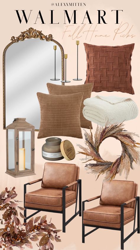 Rust Pillows Living Room, Gray And Rust Living Room, Grey And Rust Living Room Decor, Rust Living Room Ideas, Fall Pillows Living Rooms, Gold Mirror Living Room, Black And Rust Living Room, Rust Pillows, Mirror Living Room Decor