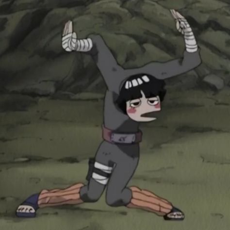 Rock Lee Naruto, Lee Naruto, Funny Rock, Rock Lee, One Piece Funny, Quality Memes, Naruto Shippuden Characters, Naruto Pictures, Anime Screenshots