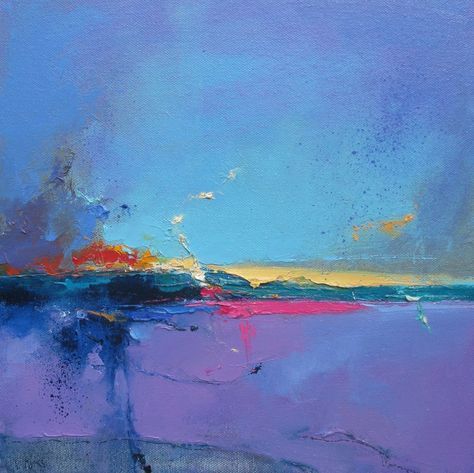 Light of Hope | Peter Wileman Peter Wileman, Acrylic Painting Inspiration, Landscape Art Painting, Abstract Art Landscape, Abstract Landscape Painting, London Art, Seascape Paintings, Paint Color, Art Fair