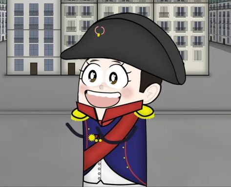 Credit to Oversimplified on YouTube. Oversimplified History Memes, Josephine And Napoleon, Napoleon Bonaparte Aesthetic, Oversimplified History, Vintage Soldier, Historical Humor, Anime Face, History Jokes, History Nerd